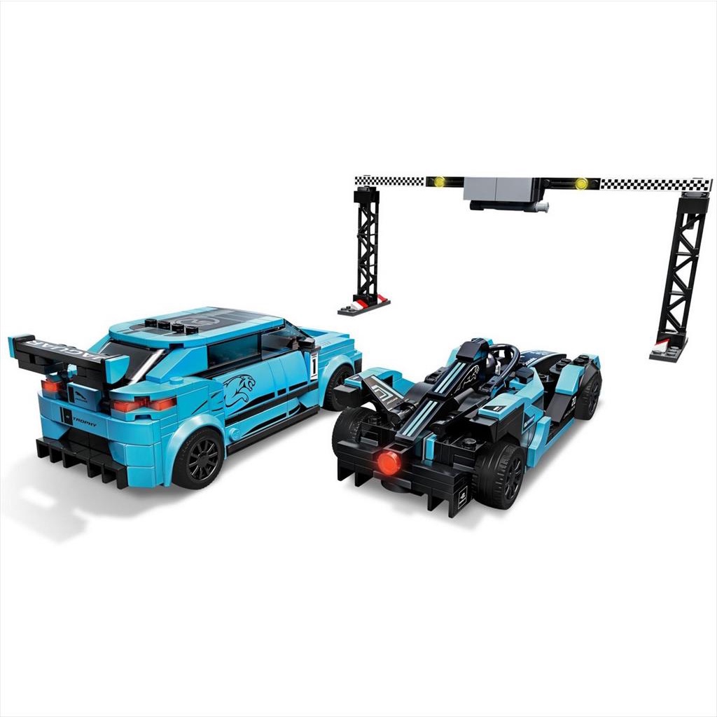 LEGO Speed Champions 76898 Jaguar Racing GEN2 and Jaguar I-PACE