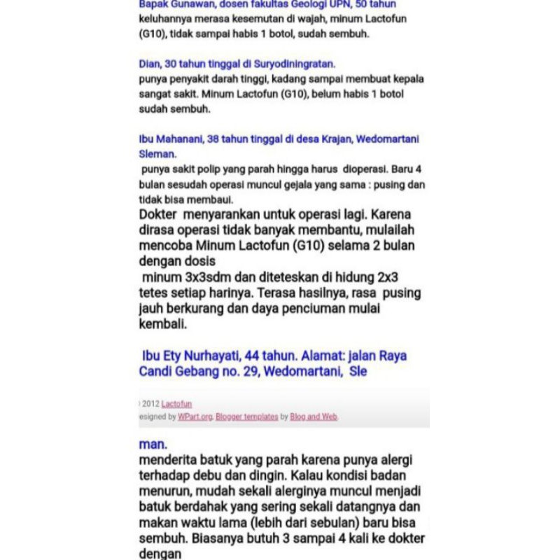 GnG Lactofun G12. Probiotik Untuk Pengobatan FASE AWAL Macam-macam Penyakit. Detoksifikasi Racun,