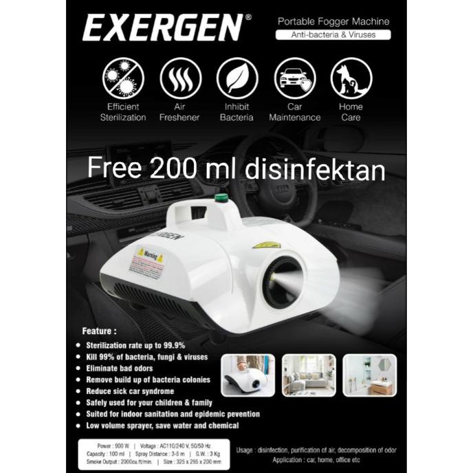Mesin Fogging Disinfektan/Mesin Uap Disinfektan