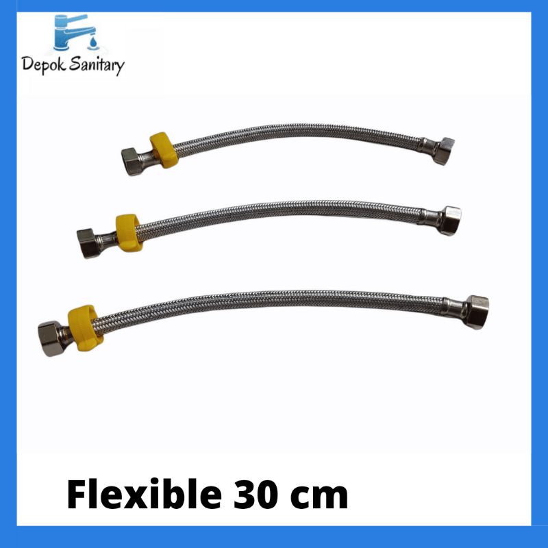 Selang flexible anyam 30cm/selang flexible anyam/ flexible anyam/ flexible