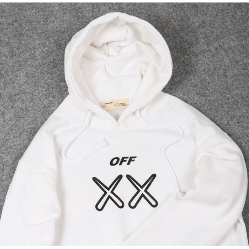 JAKET SWEATER HOODIE OFF X KAWS UNISEX PREMIUM QUALITY