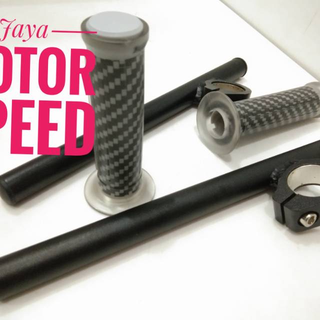 Stang Jepit 15Derajat Bonus Hangrip Untuk Motor Vixion New  Lama