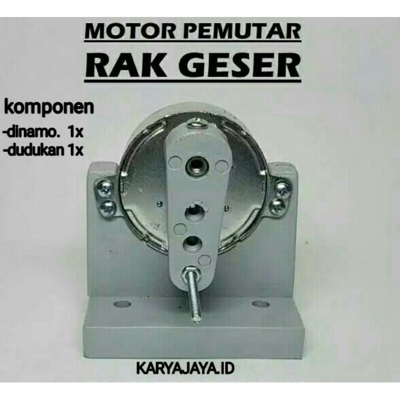 Motor Dinamo Pemutar Rak Geser untuk Mesin Tetas Telur NNG-7