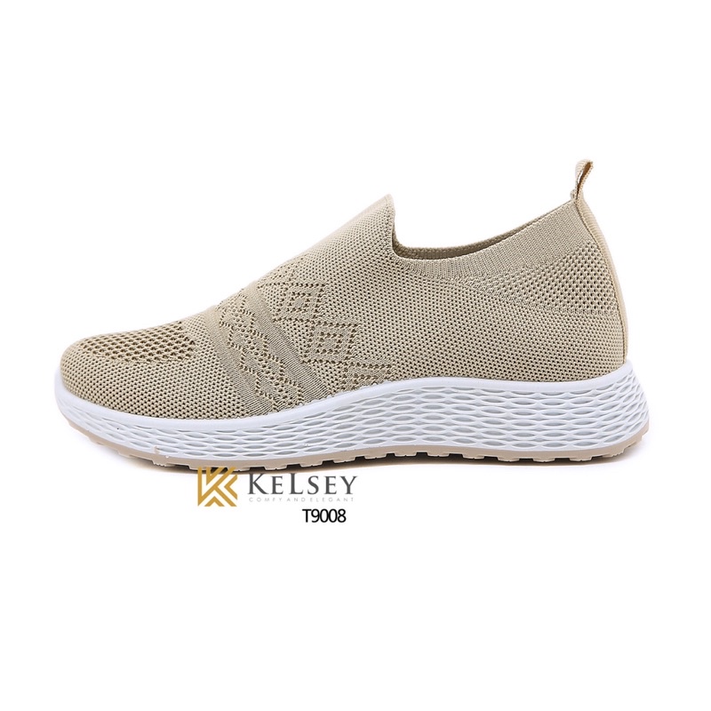 NICOLE SEPATU SNEAKERS WANITA KELSEY #T9008  SEPATU FLYKNIT WANITA NYLON SNEAKERS CASUAL IMPORT