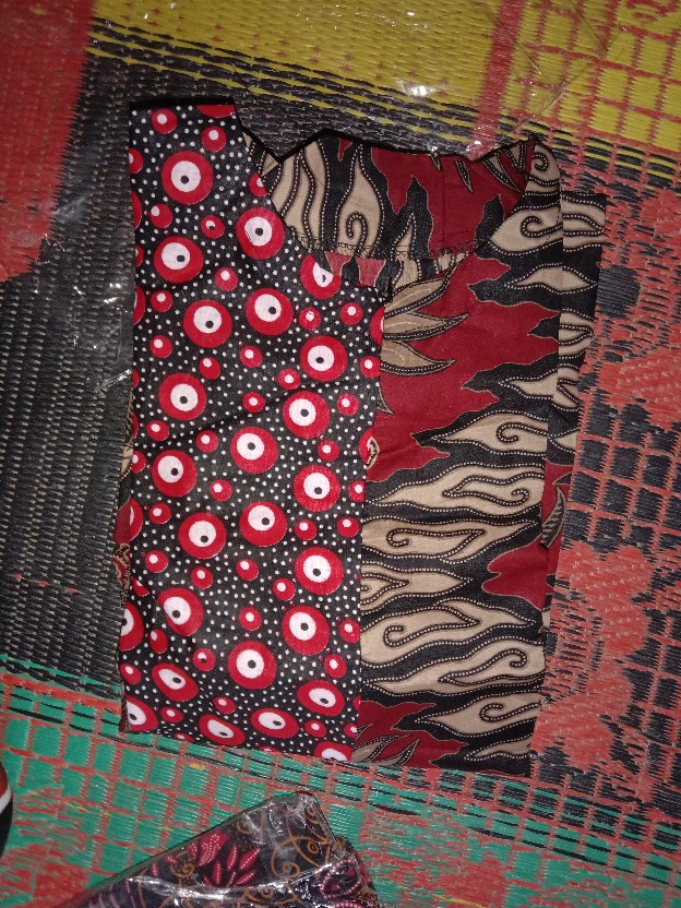 Ms Gamis Batik Srieedari Maxi Bumil/busui Katun Sogan Size Jumbo Ld.120