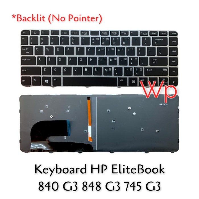 Keyboard Laptop HP EliteBook 840 g3 840 g4 848 g3 745 g3