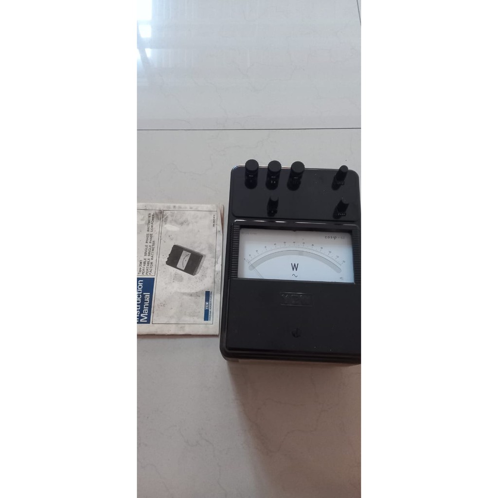 Yokogawa 2041 Portable Single Phase Standard Wattmeter 5/25 A 120/240V
