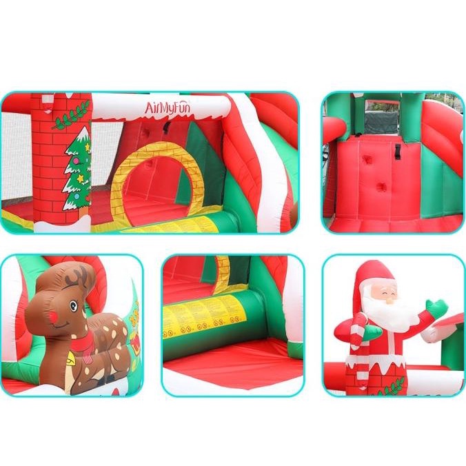 Istana balon Inflatable Castle bouncer Kolam renang Anak Slide Pool
