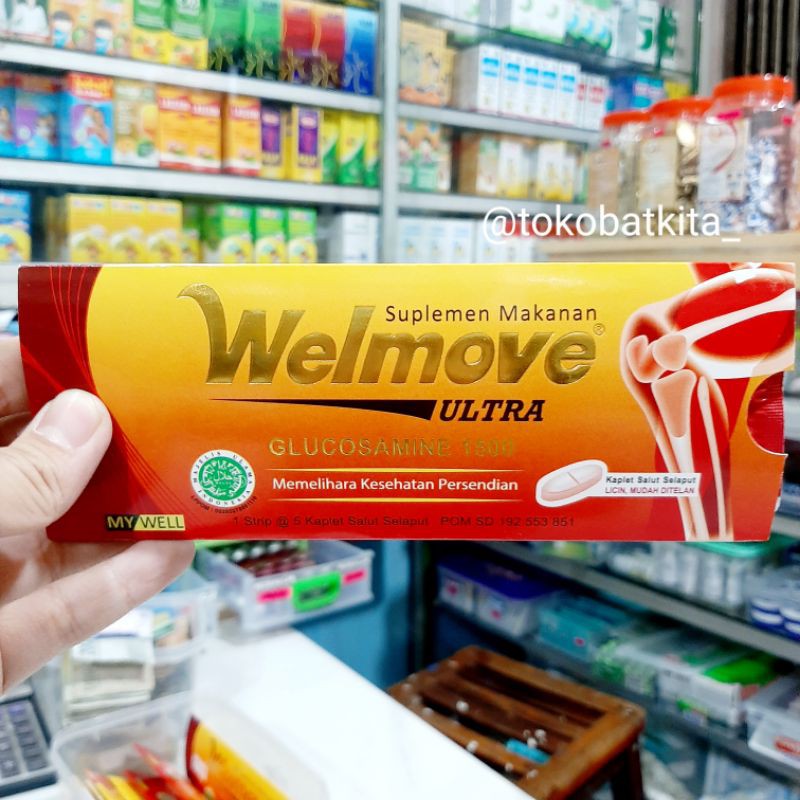[TERBARU] WELMOVE ULTRA / VITAMIN SENDI TULANG KAKU NGILU LUTUT PINGGANG BAHU / RADANG SENDI AWAL