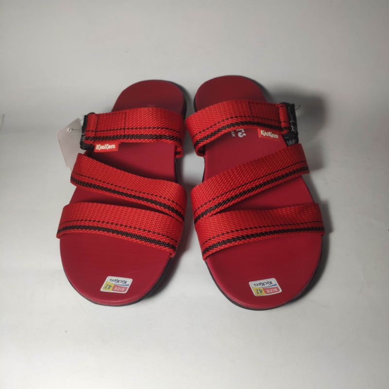 COD Sandal pria selop slop slide casual kasual webbing jepit flat murah terbaru