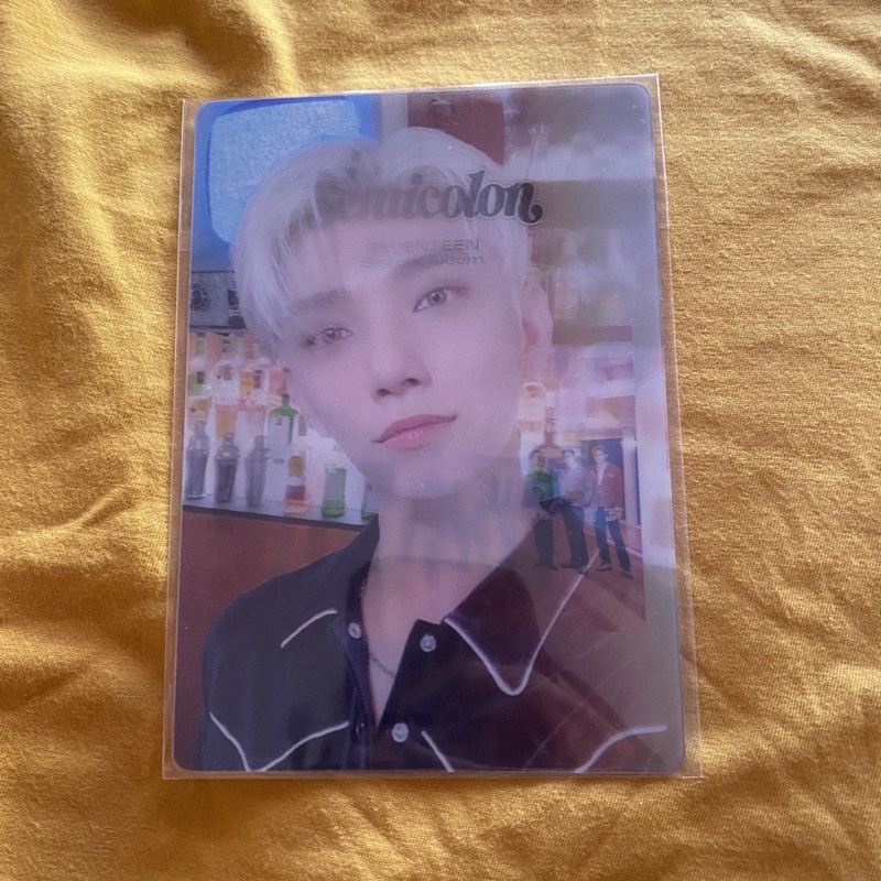 Lenticular Pre Order Benefit  Semicolon Joshua Seventeen