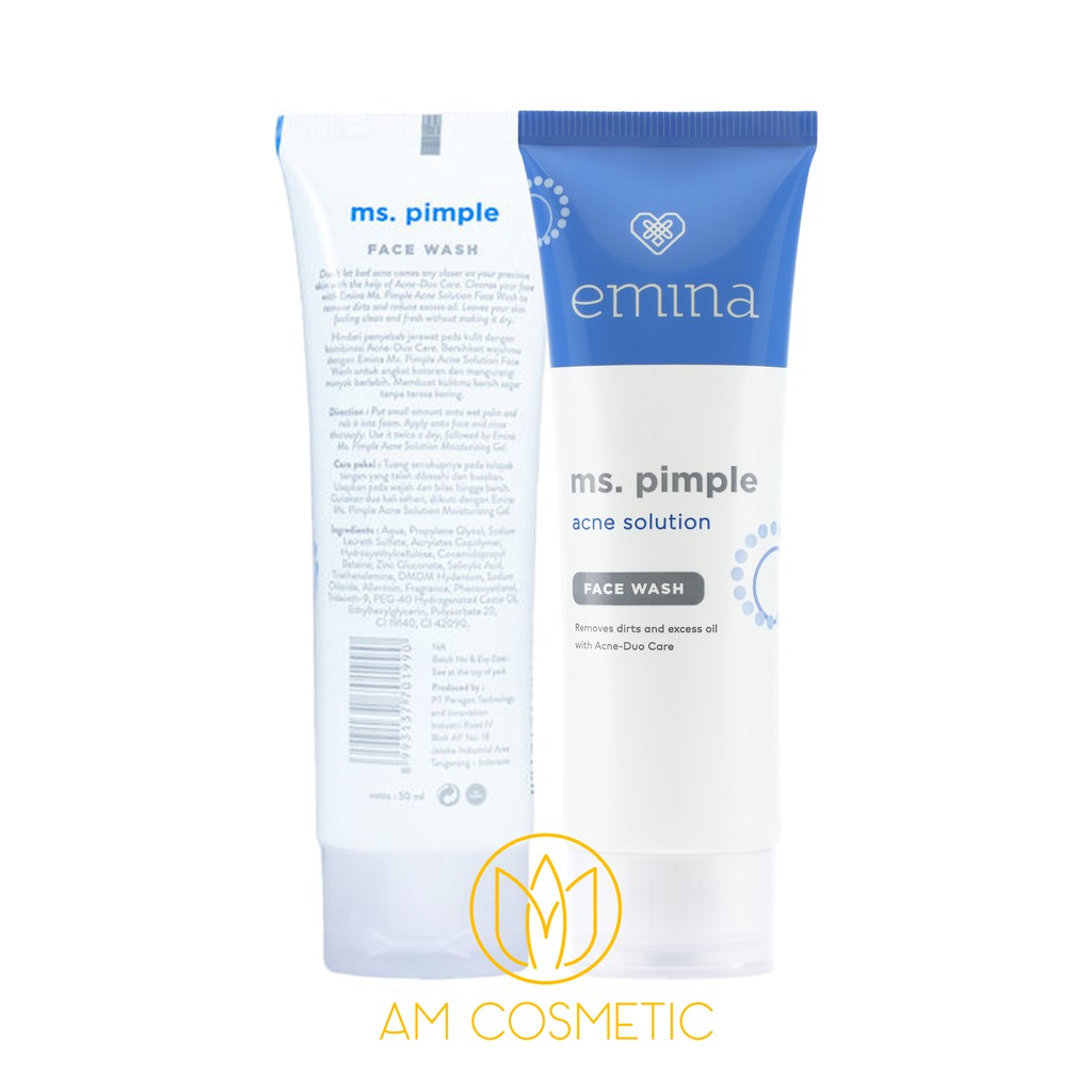 Emina Ms Pimple Acne Solution Face Wash