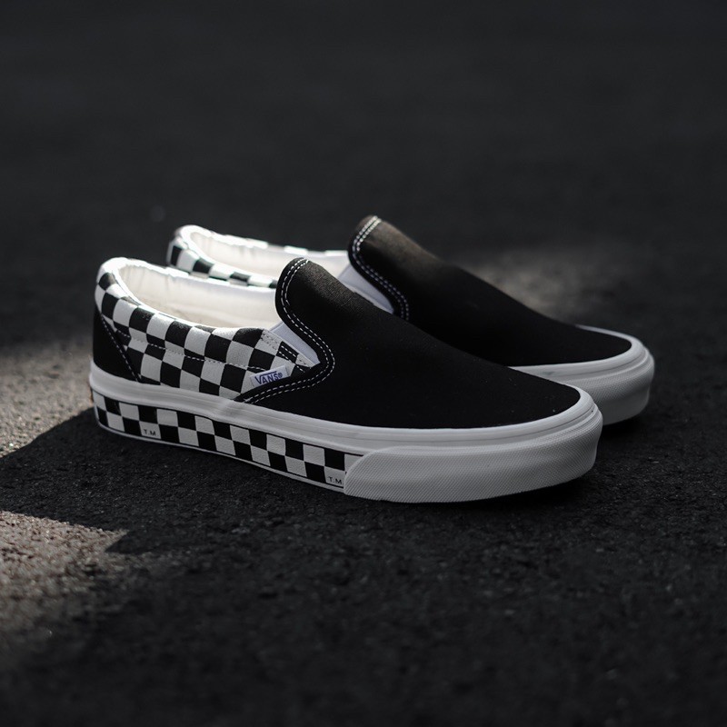 V4ns Slip On Sidewall Chekerboard Original