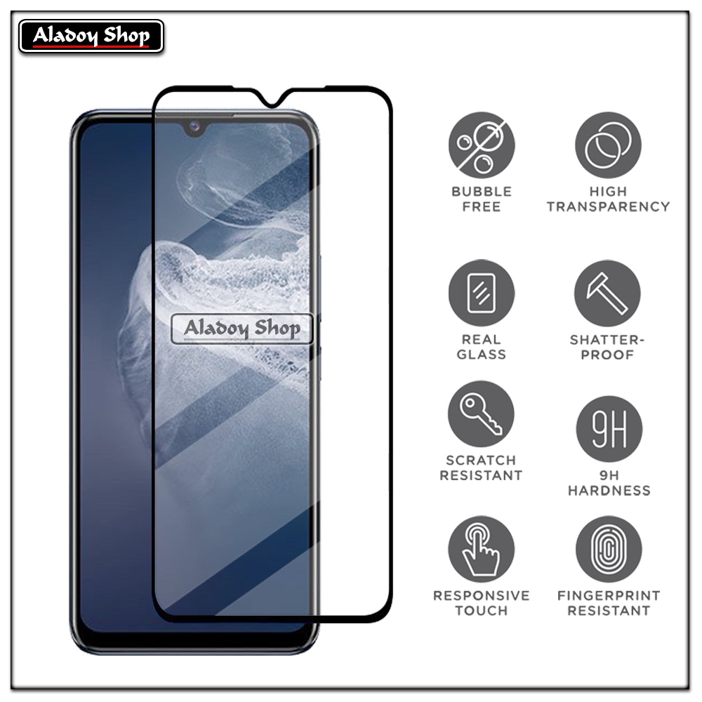 Tempered Glass Layar VIVO V20 SE Free Tempered Glass Camera dan Skin Carbon