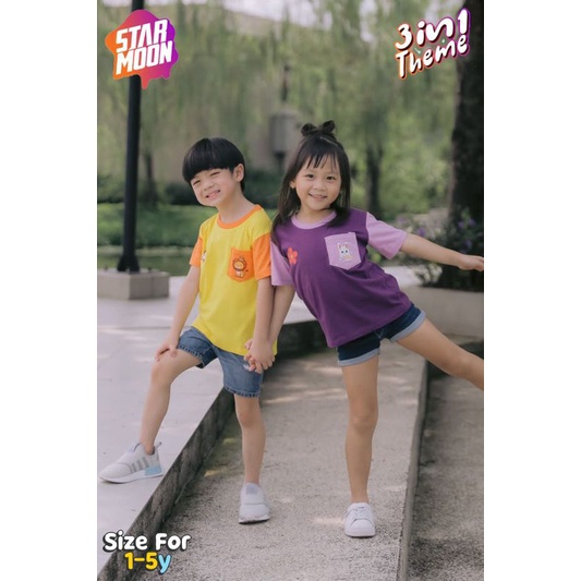 KAOS ANAK 3IN1 STARMOON