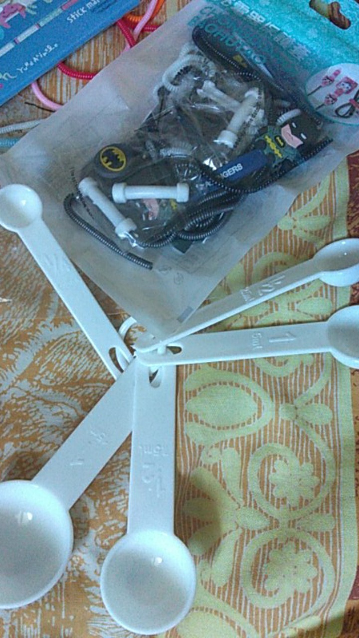 Mk684 Sendok Ukur Takar Set 5 In 1 Kue Air Measuring Spoon Warna Warni