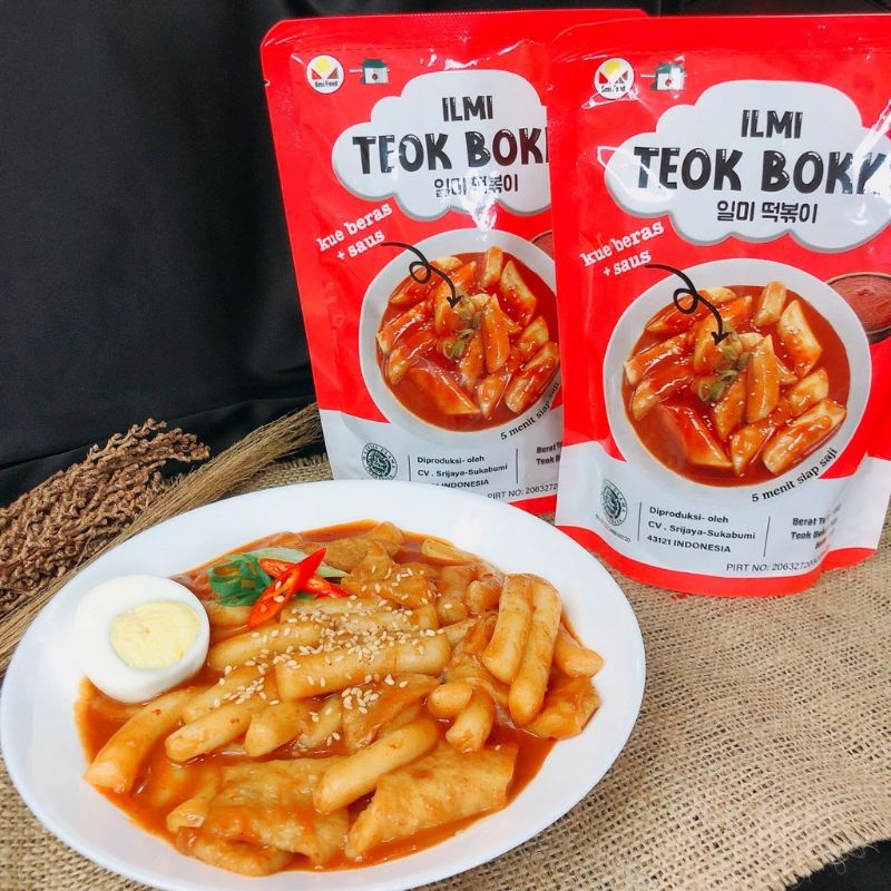 Topoki Tteokbokki Teokbokki ILMI ommason Teokbokki (200g) Halal