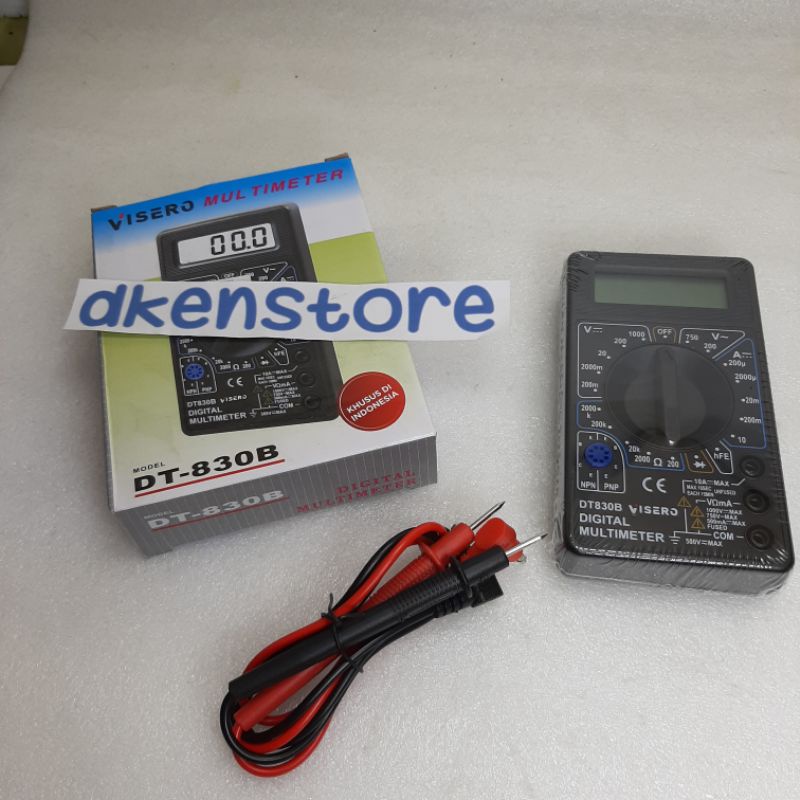 Avometer digital dt 830b dt830b