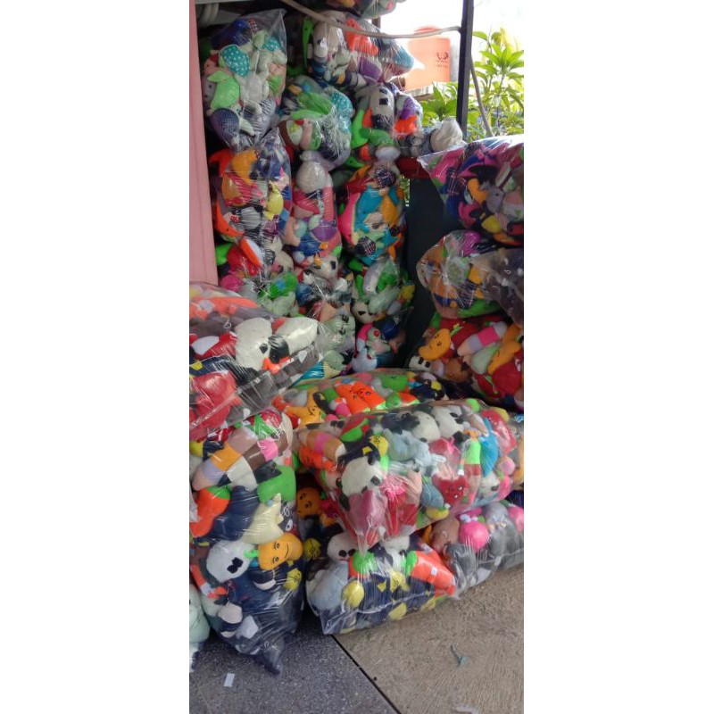 1ball 100 pcs boneka capit