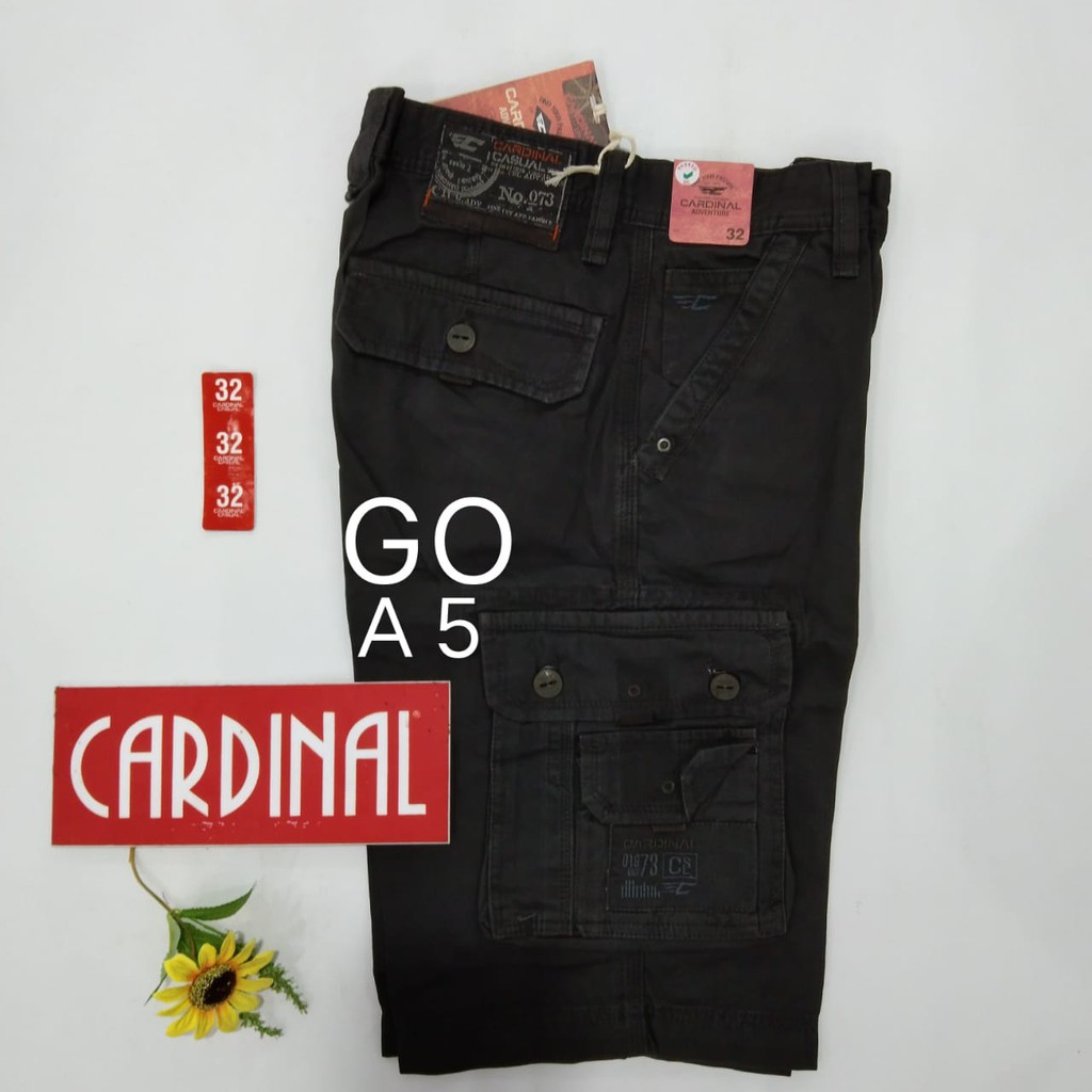 gos 32-KPL CARDINAL KEMPOL CASUAL Celana Pendek Cowok Celana Kempol Fashion Pria Brand Kekinian