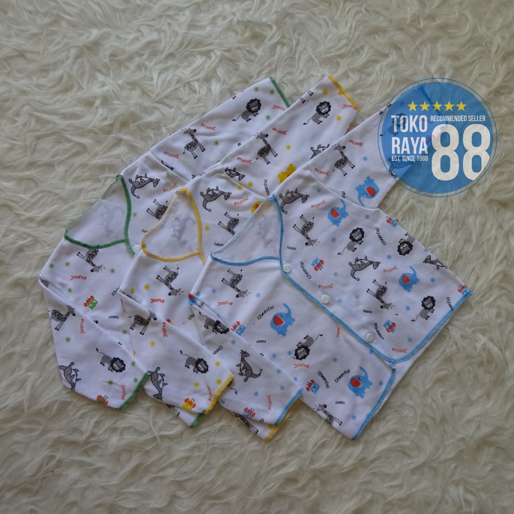 3 Pcs Baju Bayi Newborn Lengan Panjang Merek ALOY Murah Berkualitas-2