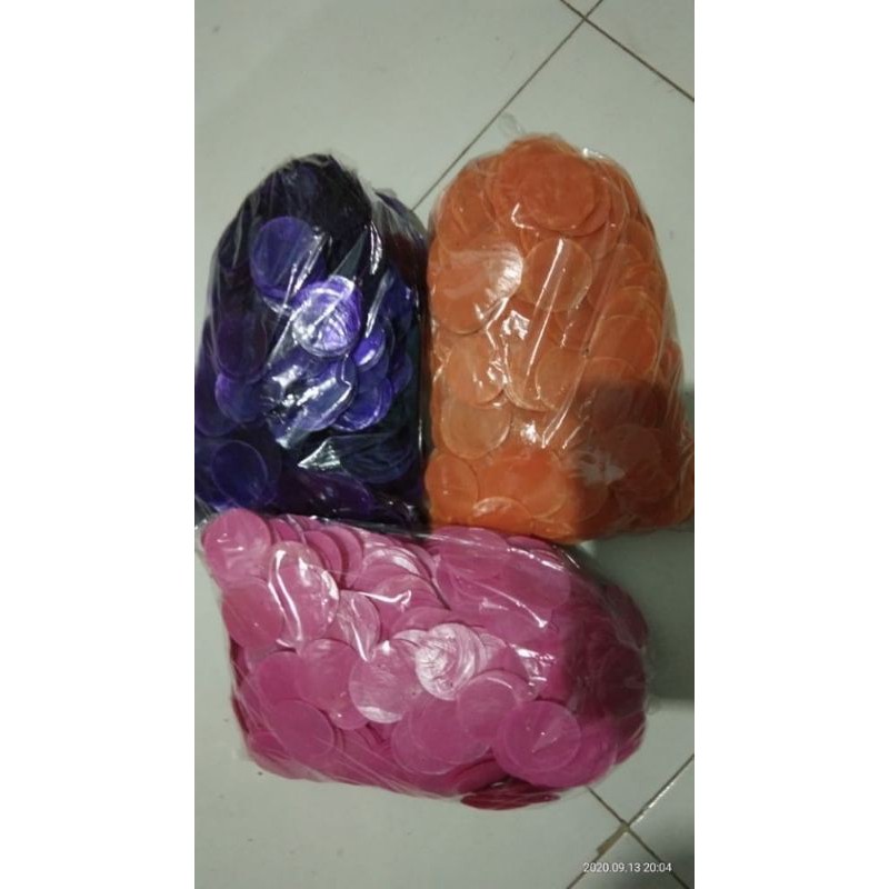 kerang kapis/kerang simping/kulit kerang untuk kerajinan