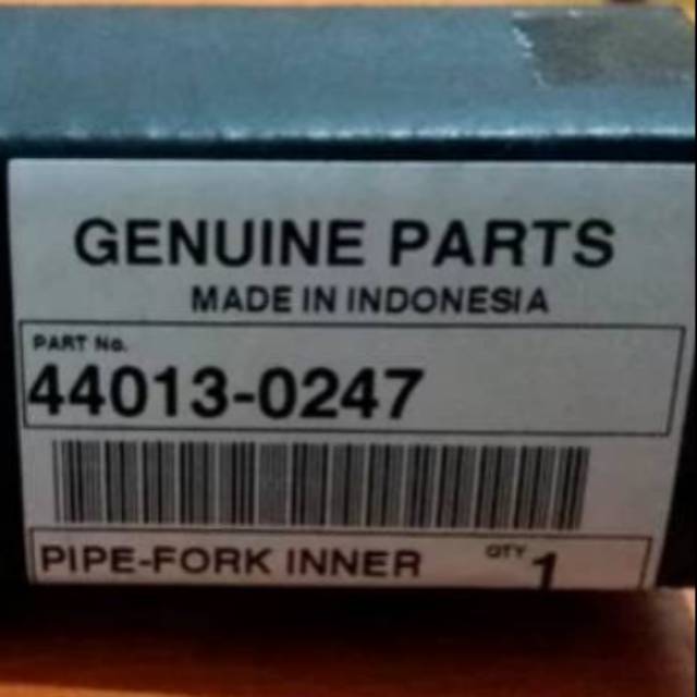 As pipa shock depan klx150l klx 150 l original kawasaki