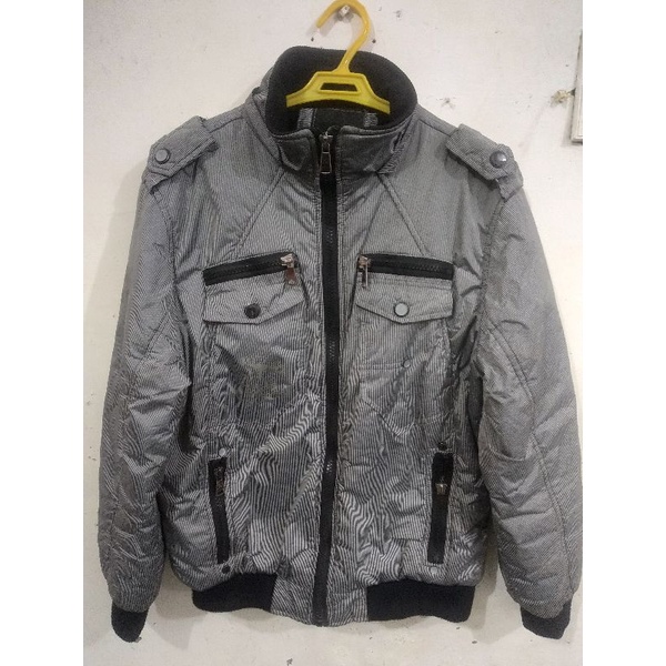 Jaket bomber sherpa second original preloved