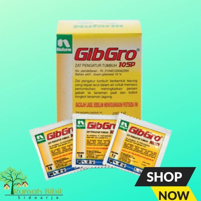 ------] Pupuk ZPT GIBGRO 1 KOTAK Isi 40 Sachet
