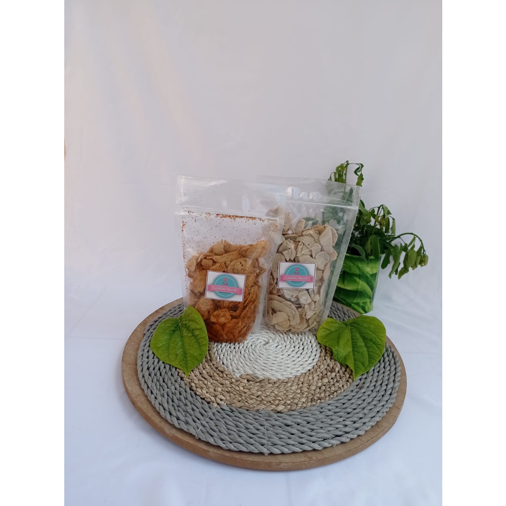 

Basreng pedas / original daun jeruk isi 150gr asli olahan rumah 100% Halal