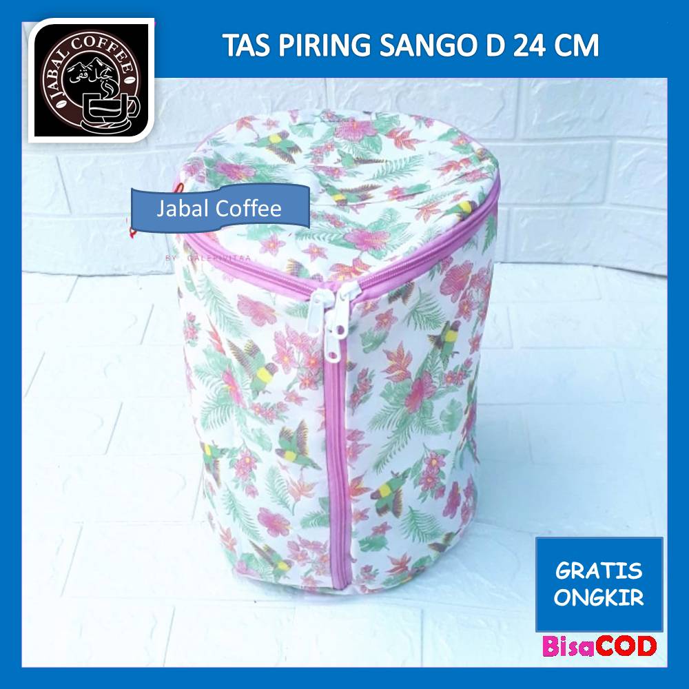 Tas Piring Diameter 24 Cm / Tempat Piring / Tas Piring 25 Cm ( 1 kg Muat 23 Pcs )