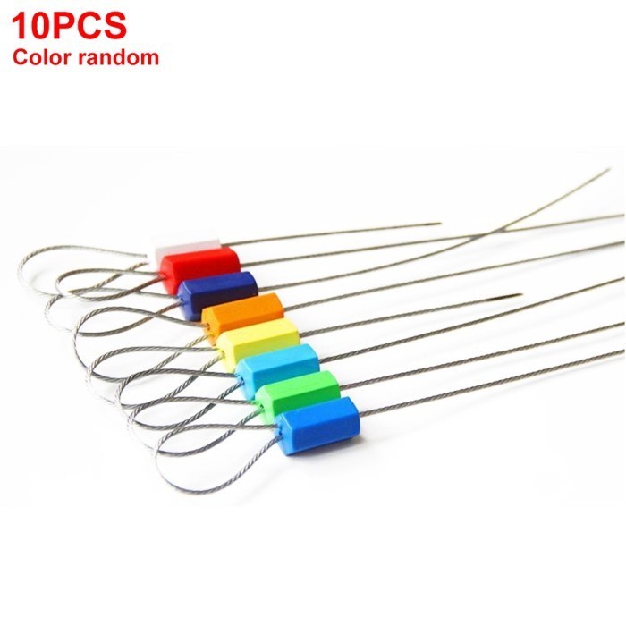Ties  Kabel Baja Locking Railway Stainless Steel Tightening Isi 10 PCS