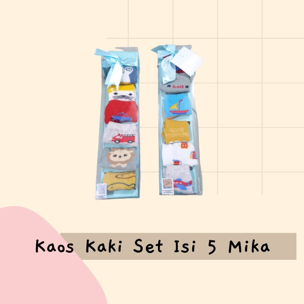 WINTEKU KAOS KAKI BAYI MIKA ISI 5 PCS