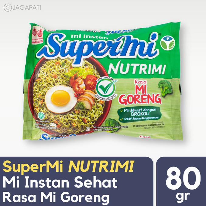 

Nutrimi - Mie Instan - Rasa Mie Goreng - Tanpa Pengawet - Non-MSG