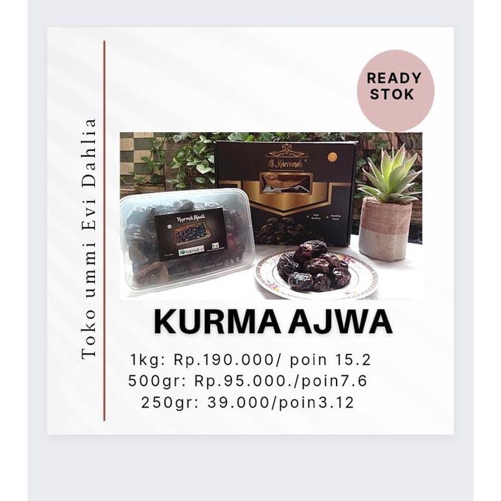 

Kurma Ajwa 500gr