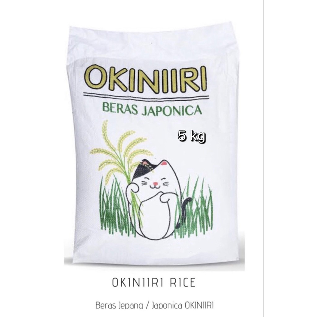 

Beras Jepang Japonica Okiniiri Repack 5 kg