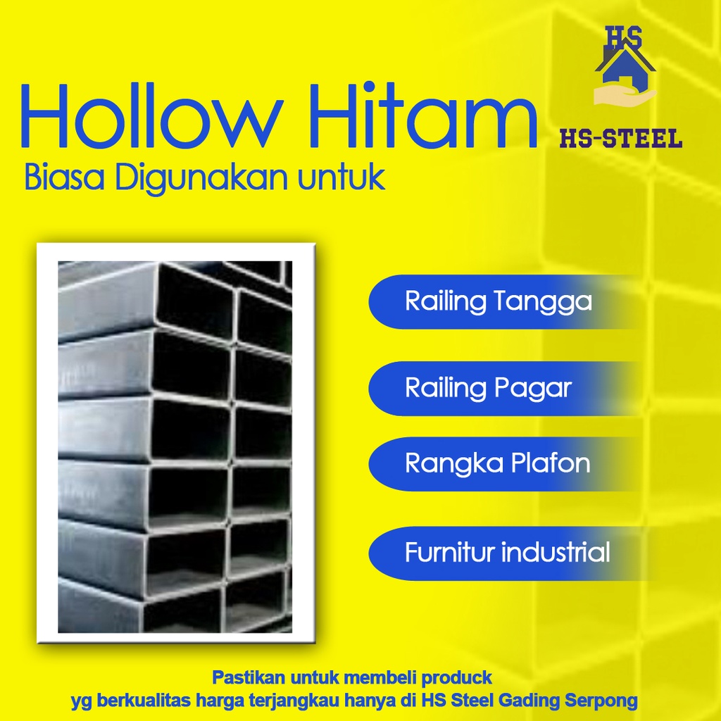 HOLLOW BESI HITAM