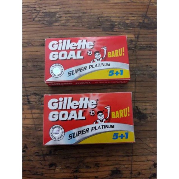 Silet Gillete Goal 5+1 asli original