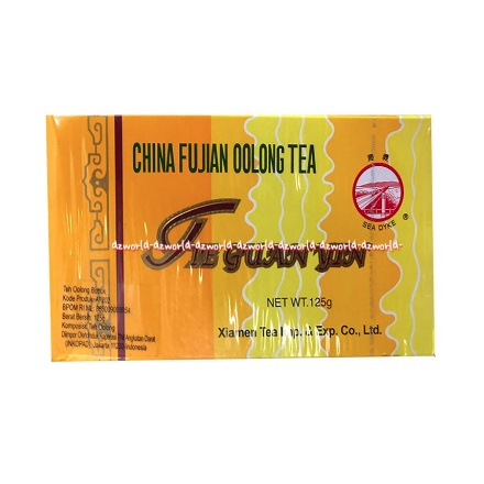 China Fujian Oolong Tea Teh Guanyen 125gr Teh Olong Daun Teh Olong Tea Cina Tea Oolong