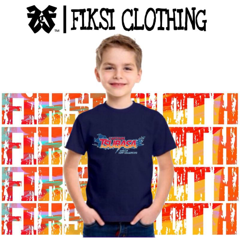 Tshirt Baju Kaos Anak Captain Tsubasa - Fiksi Clothing