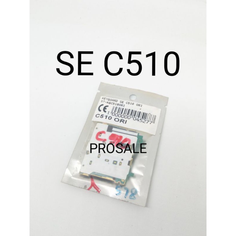 Flexible Sony Ericsson C510 Original Keypad Sim Mmc