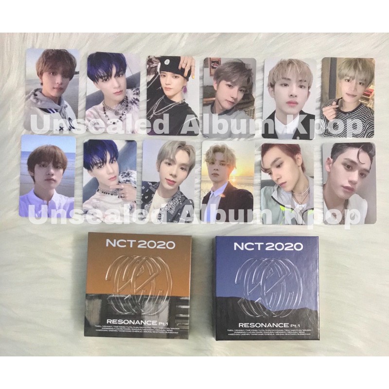 Kihno NCT2020 - Resonance Photocard PC Past & Future Shotaro Hendery Taeil Chenle wayv NCT wts jeno