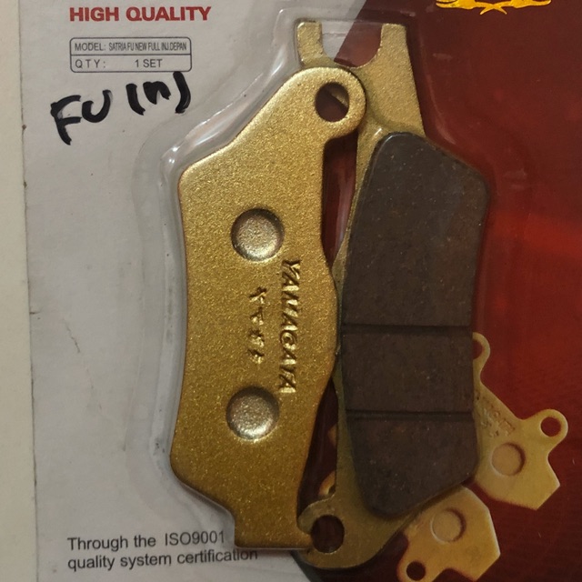 KAMPAS / DISPAD REM DEPAN SUZUKI SATRIA FU FI INJEKSI GOOD QUALITY
