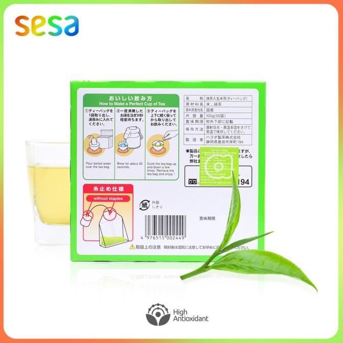 

Harada Yabukita Blend Brown Rice And Green Tea 100 G (50 Tea Bags)