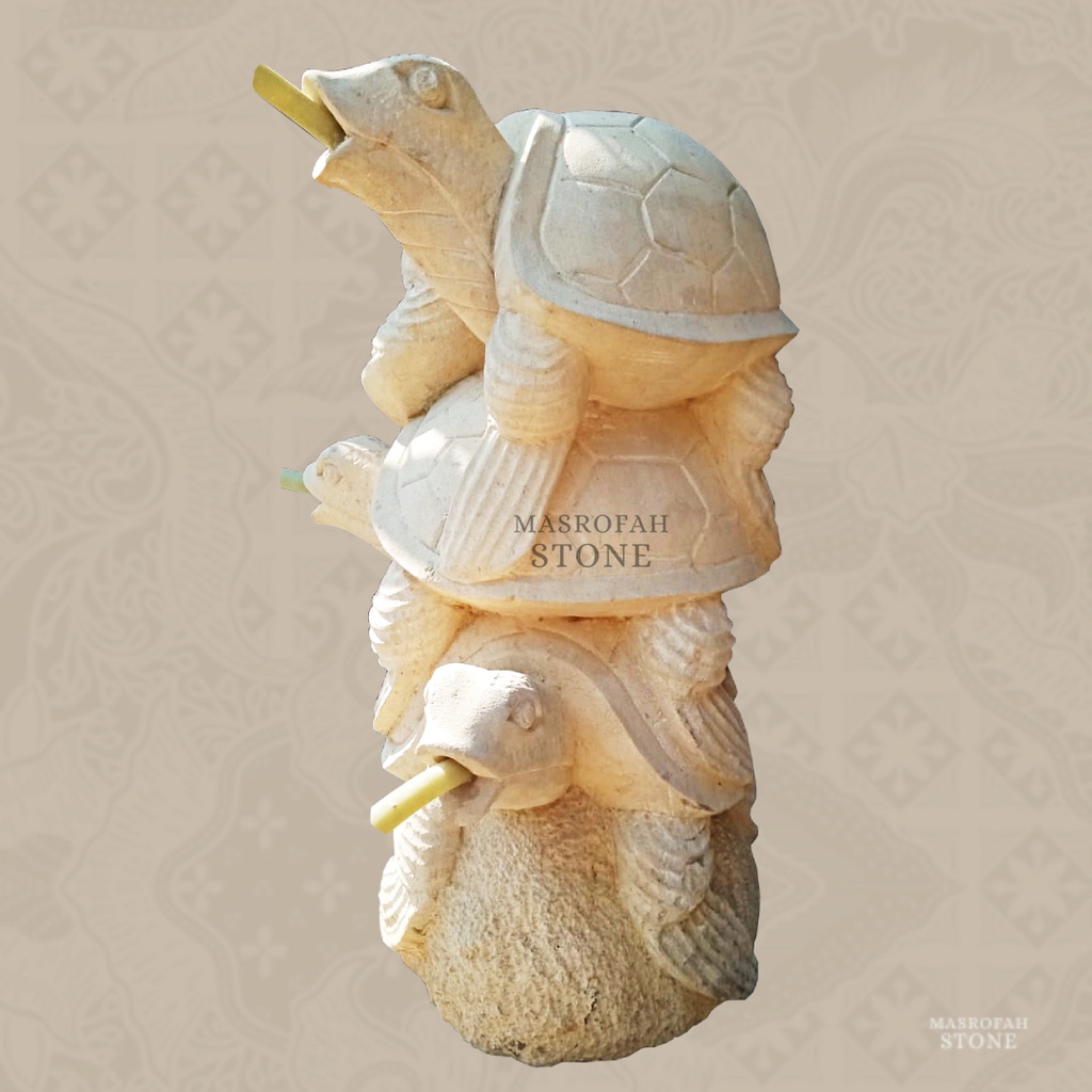 Patung Air Mancur Kura-Kura 3