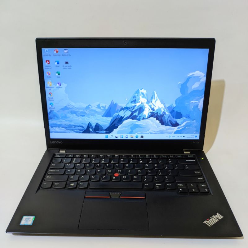 laptop ultrabook lenovo thinkpad t470s - core i7 gen7 - ram 8gb - ssd 256gb