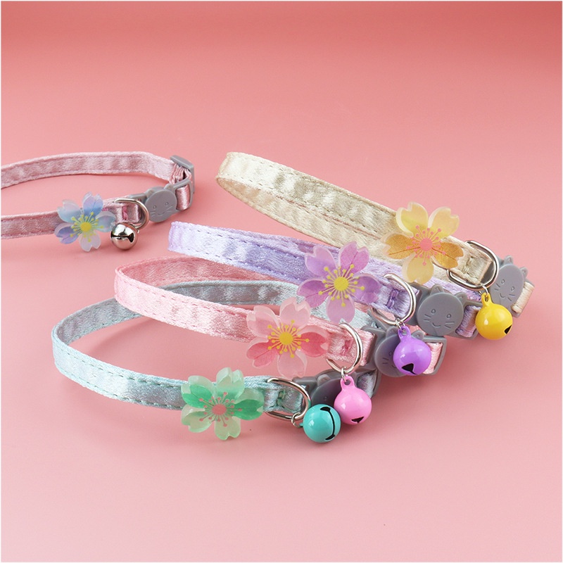 ★〓YUFeiPet〓★ Pet Collar Luminous Anti-lost Cat Bell Collar Small Dog Collar