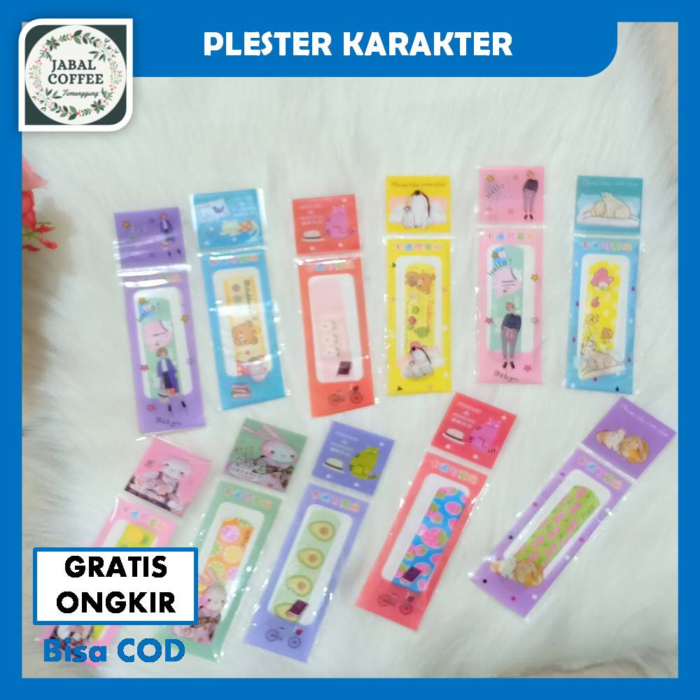 Hansaplast Karakter / Plester Luka Karakter / Tensoplast /Plester Luka Anak J57