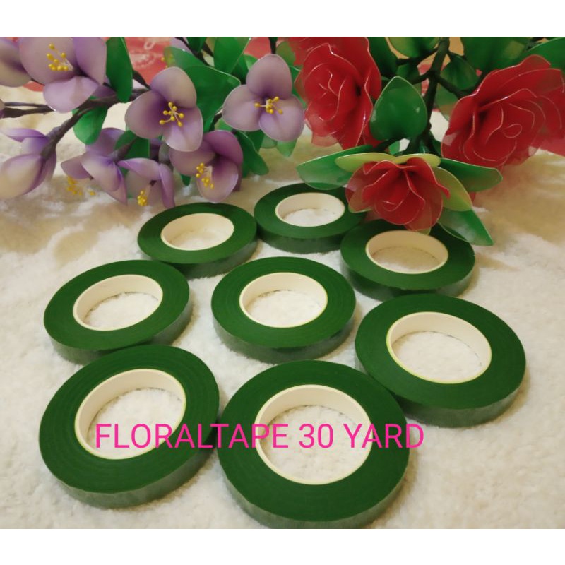 floral tape 30 yard / floral tape 10 yard.