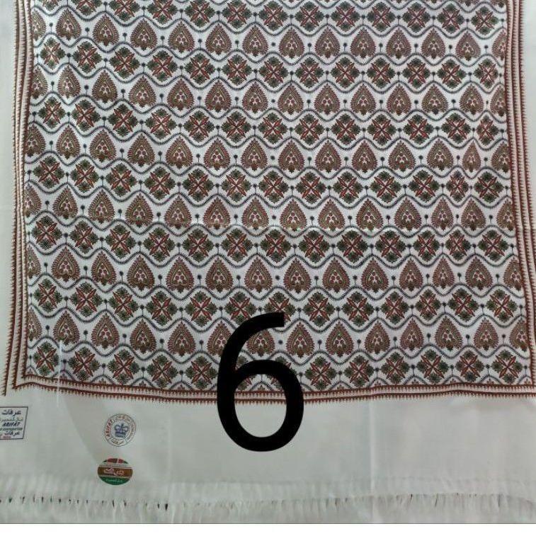 U8D4 surban kasmir print putih sorban kashmir syal kasmiri printing kashmiri no wadimor at atlas bhs